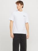 Jack & Jones T-shirt JJBEAU TEE SS FRONTPRINT CREW NECK