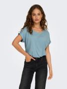 Only T-shirt ONLMOSTER – Shirt met korte mouwen en omslag en klassieke...