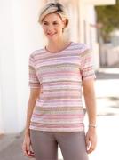 Casual Looks Shirt met korte mouwen Shirt met ronde hals (1-delig)