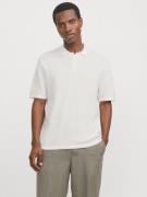 Jack & Jones Trui met korte mouwen JJEGEORGE KNIT POLO SS SN