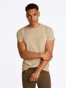 Tommy Hilfiger T-shirt STRETCH SLIM FIT TEE met ronde hals en logobord...