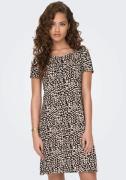 Only Mini-jurk ONLBERA BACK LACE UP S/S DRESS JRS NOOS