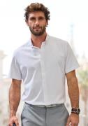 H.I.S Overhemd met korte mouwen Regular fit in hoogwaardige structuur-...