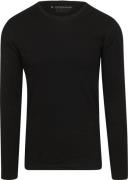 Garage Basic T-shirt Longsleeve Zwart