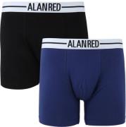 Alan Red Boxer Donkerblauw 2Pack