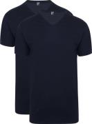 Alan Red Vermont Extra Lange T-Shirts Navy (2Pack)