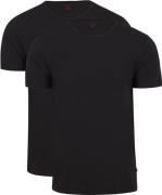 Levi's T-shirt Ronde Hals Zwart 2Pack