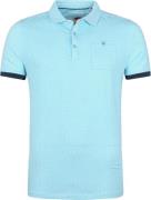 Blue Industry Polo M83 Aqua Blauw