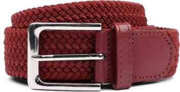 Suitable Geweven Riem Bordeaux