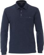 Casa Moda Polo LS Donkerblauw