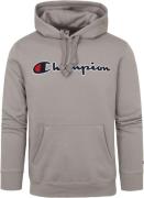 Champion Hoodie Logo Grijs