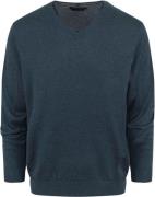 Casa Moda Pullover Blauw Melange