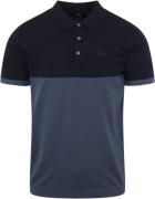 Petrol Polo Knitwear Blauw