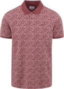 State Of Art Poloshirt Print Roze