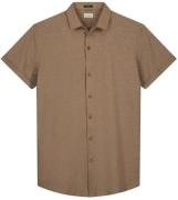 Dstrezzed Short Sleeve Overhemd Bruin