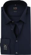 OLYMP Level Five Overhemd Extra Lange Mouwen Body-Fit Navy