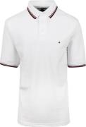 Tommy Hilfiger Big And Tall Poloshirt Wit