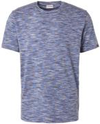 No Excess T-Shirt Melange Blauw