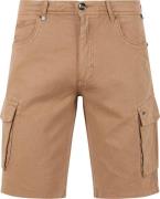 No Excess Cargo Short Linnen Beige