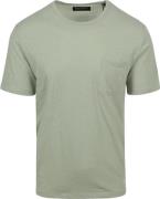 Marc O'Polo T-Shirt Slubs Lichtgroen