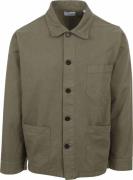 Colorful Standard Overshirt Olijfgroen