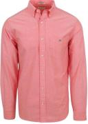 Gant Casual Overhemd Oxford Roze