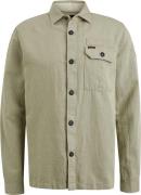 PME Legend Overshirt Linnen Kaki