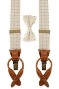 Sir Redman Bretels Combi Pack Dapper Dot Beige -