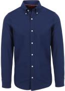 Suitable Overhemd Oxford Royal Blauw