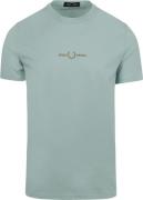 Fred Perry T-Shirt M4580 Lichtblauw