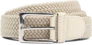 Gevlochten Riem Beige