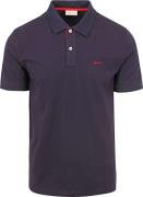 Gant Contrast Piqué Poloshirt Navy