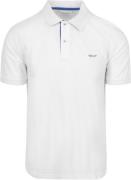 Gant Contrast Piqué Poloshirt Wit