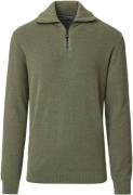 Casa Moda Halfzip Trui Groen