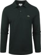 Lacoste Poloshirt Lange mouwen Donkergroen