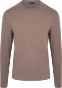 Suitable Respect Longsleeve Heavy T-shirt Taupe