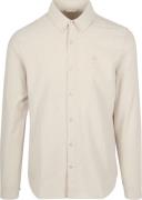 KnowledgeCotton Apparel Overhemd Oxford Beige