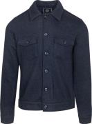 Blue Industry Overshirt Milano Navy