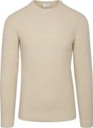 Profuomo Pullover Boiled Wool Ecru