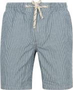 Superdry Short Streep Blauw