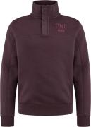 PME Legend Half Button Zip Trui Bordeaux