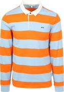 McGregor Rugbyshirt Streep Oranje Blauw