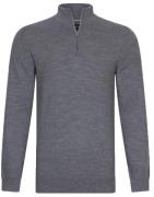 Cavallaro Merino Half-Zip Grijs