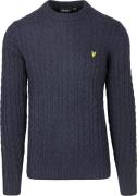 Lyle & Scott Cable Pullover Navy