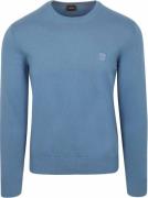 BOSS Pullover Kanovano Blauw