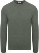 Profuomo Pullover Textured Groen