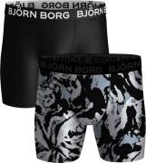 Bjorn Borg Boxers 2 Pack Black/Print