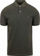 Marc O'Polo Poloshirt Vintage Donkergroen