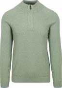 NZA Half Zip Trui Ralph Lichtgroen