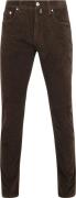 Pierre Cardin Broek Lyon Future Flex Corduroy Bruin